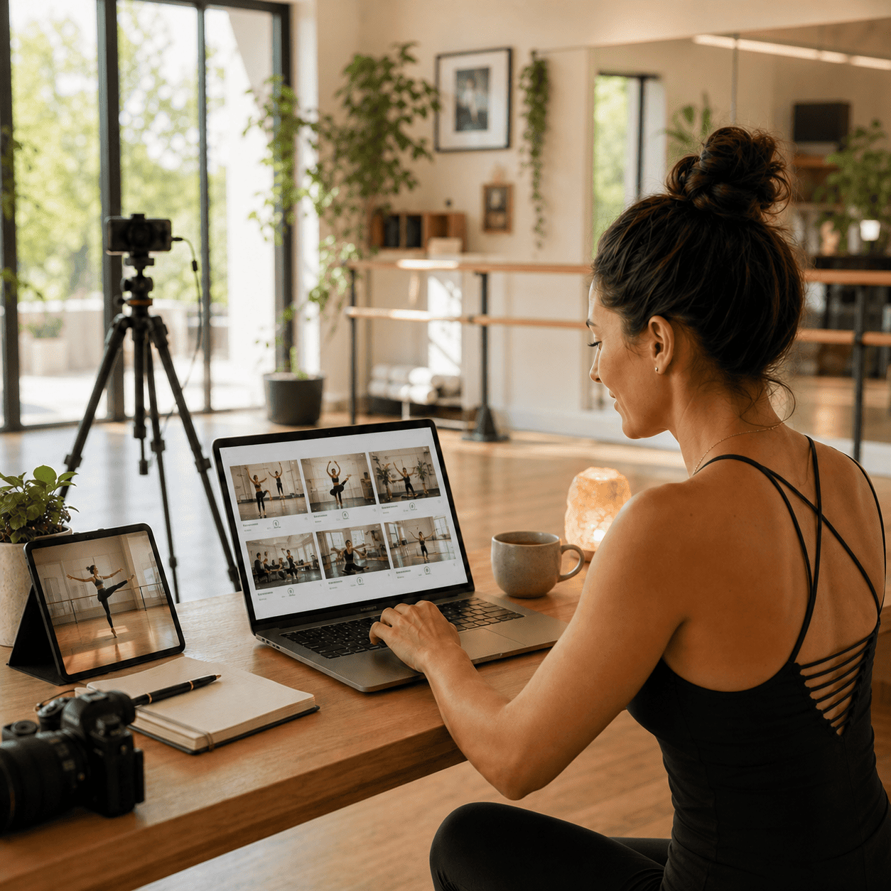 DancerVibes studio app preview