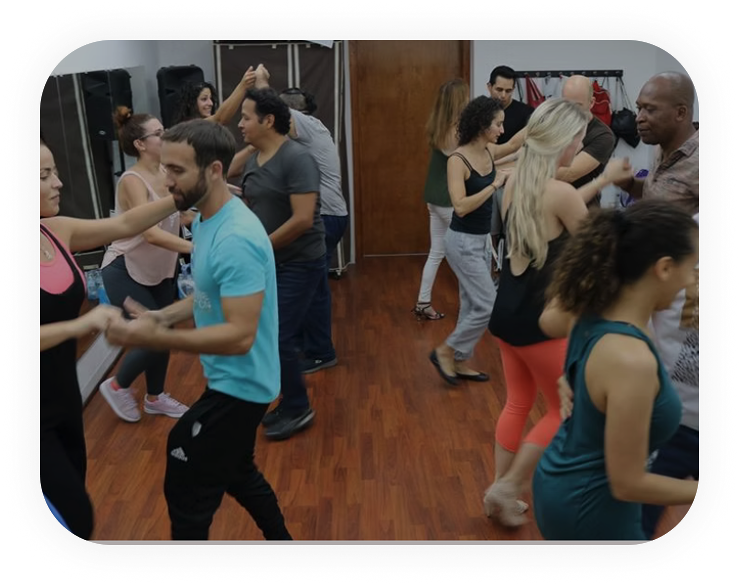 People dancing Bachata