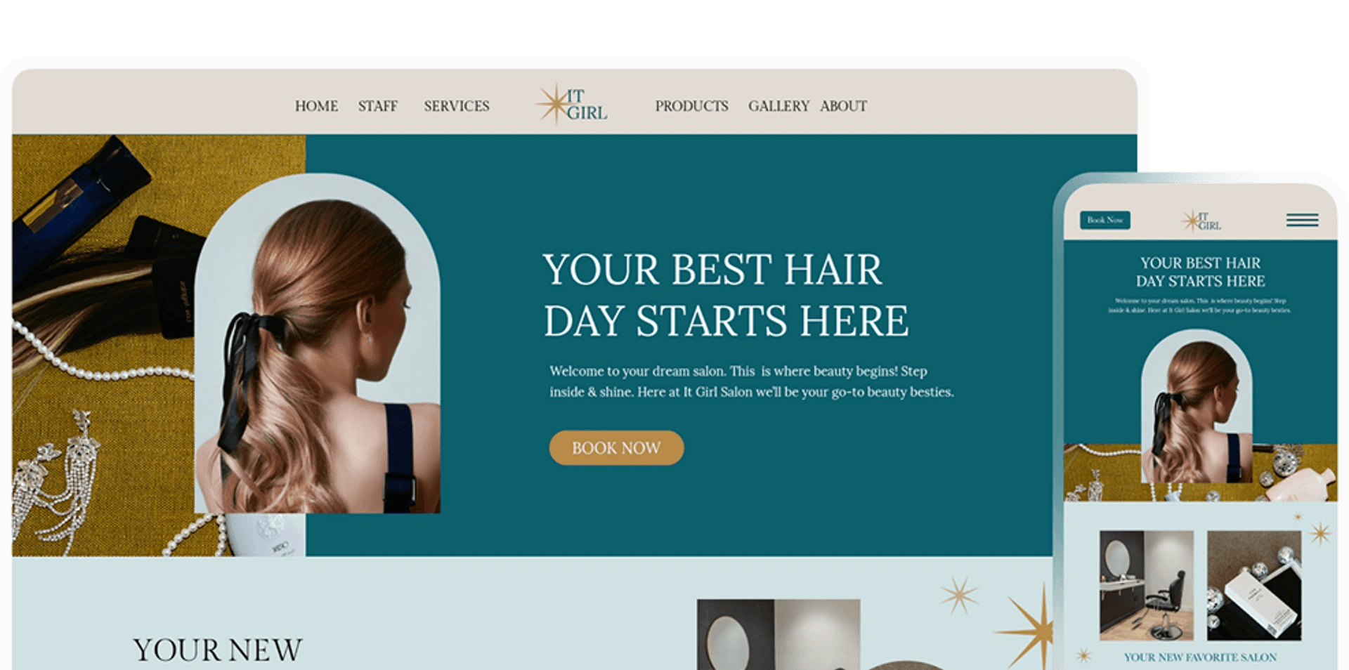 Yoga studio website design